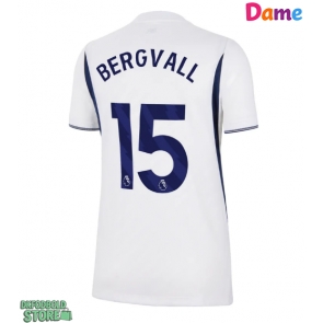 Tottenham Hotspur Lucas Bergvall #15 Replika Hjemmebanetrøje Dame 2026-27 Kortærmet